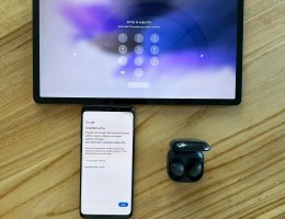 Auction Tablet Samsung(kód), Mobilní telefon Samsung S9(google účet), sluchátka Samsung image