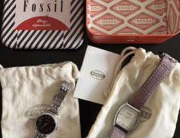 Auction 2x dámské hodinky Fossil image