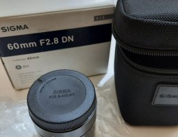 Auction Objektiv Sigma A 60mm F2.8 DN Sony-E černý image