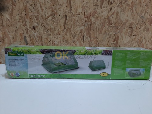 Auction FLORABEST Cold Frame 180 x 94 x 140 cm, fóliovník   zelená image