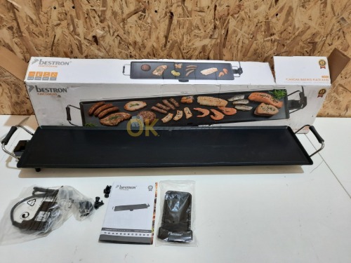 Auction Bestron Stolní gril Asia Lounge ABP605 XXXL 100 x 22   cm 2 000 W image