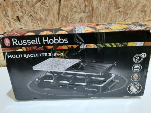 Auction Elektrický gril Russell Hobbs 26280-56 Multi   Raclette 3 in 1 image