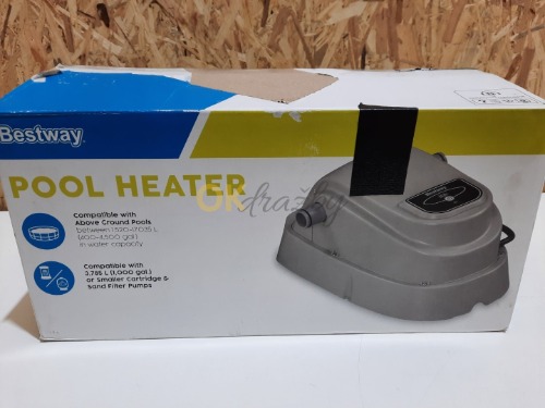 Auction Elektrický ohřívač bazénu Flowclear™ 2 800 W BESTWAY image