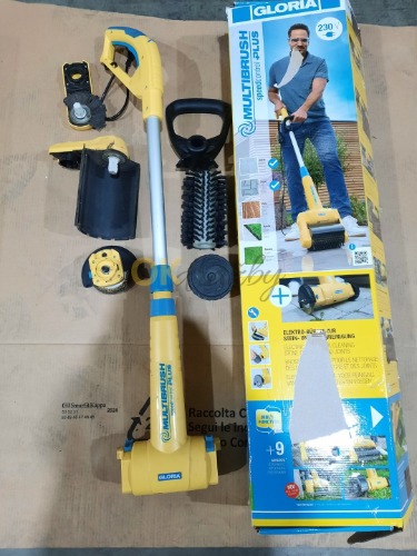 Auction Gloria kartáč 500W MultiBrush speedcontrol PLUS 000298.0000 elektrický na dlažbu a chodníky image