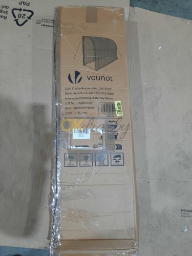 Auction Vounot Fóliovník ke stěně 300 x 100 x 180 cm image