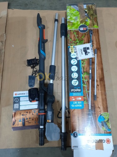 Auction Akumulátorové teleskopické nůžky na větve HighCut 360/18V P4A - sada image