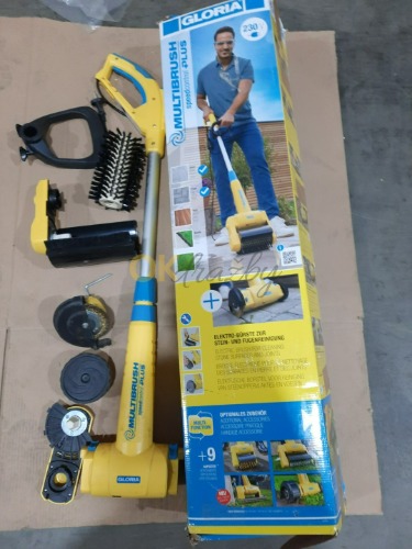 Auction Gloria kartáč 500W MultiBrush speedcontrol PLUS 000298.0000 elektrický na dlažbu a chodníky image
