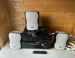 Auction 2x Zesilovač(Yamaha, Sony) + reproduktory Omnitronic C60 image