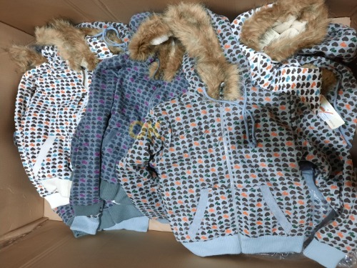 Auction Dámské zateplené mikiny s kapucí - 15 kusů image