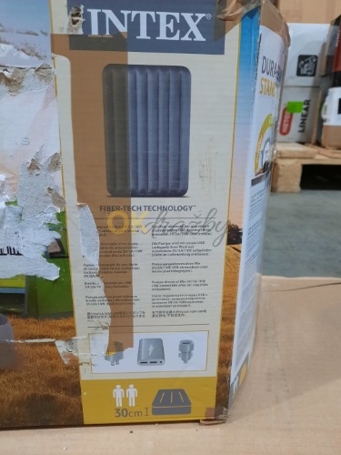 Auction Intex Nafukovací postel 64114 PRESTIGE MID-RISE QUEEN 152x203x30 cm image