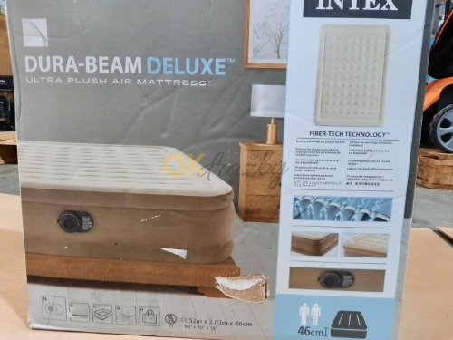 Auction Nafukovací postel Dura-Beam Deluxe Ultra Plush Queen 203x152x46 cm image