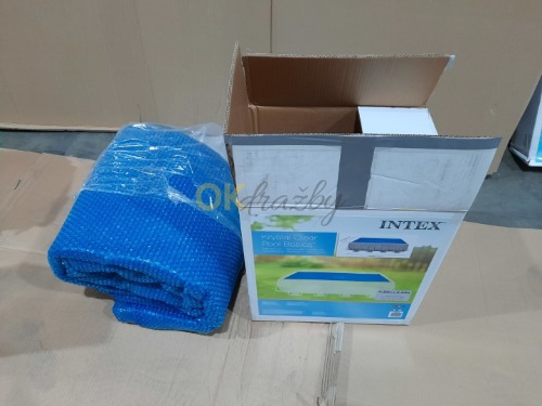 Auction Intex 28029 solární plachta na bazén Rectangular Frame 4,88x2,44 m image