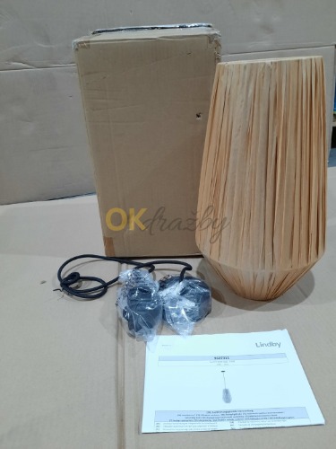 Auction Lindby Jytte papírové závěsné světlo, jeden zdroj image