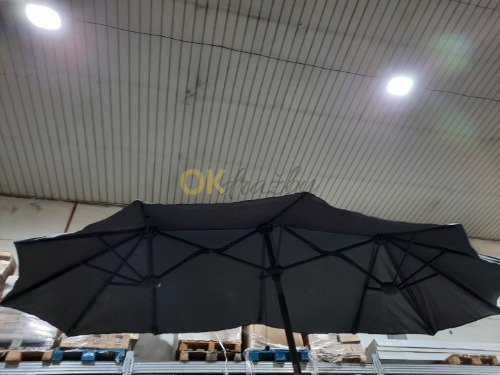 Auction Schneider Schirme Balkonový slunečník Salerno, antracitová, 150x300 cm image