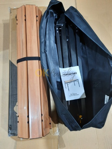 Auction Přenosný venkovní kempingový stůl JoinNature image