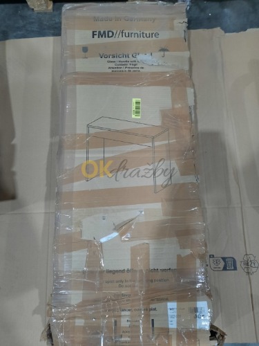 Auction FMD Psací stůl s širokou zásuvkou 100x40x80 cm bílý 362-001 image