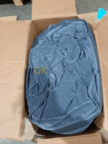 Auction Intex rozkládací křeslo 203x231x66 cm, tmavě šedé image