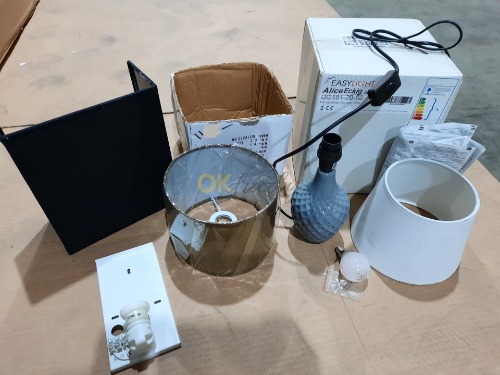 Auction Smíšená sada osvětlení a příslušenství, ideální pro domácí použití nebo další prodej image