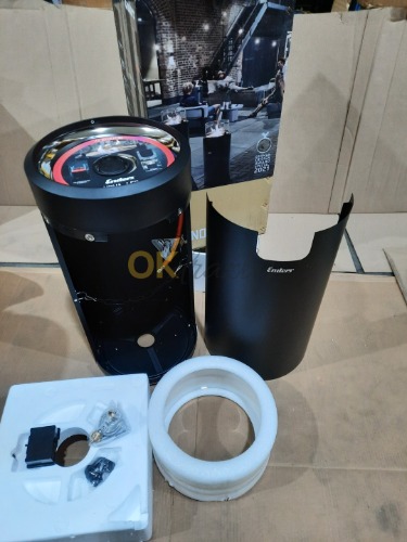 Auction Moderní plynové ohniště Enders nova led M s regulovatelným plamenem a integrovaným LED světlem image