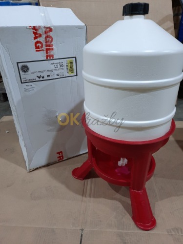 Auction Napáječka pro drůbež, stojanová barelová, plast, 30l  image