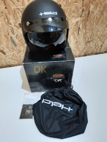 Auction Otevřená helma Held BOB BLACK černá Model: YH-OF859 vel. XS  image