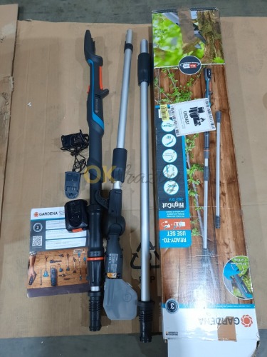 Auction Akumulátorové teleskopické nůžky na větve HighCut 360/18V P4A - sada image