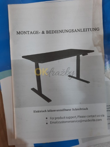 Auction Výškově nastavitelný rám stolu Maidesite (bez stolní desky) TOP image