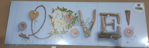 Auction Obraz LOVE s osvětlením image