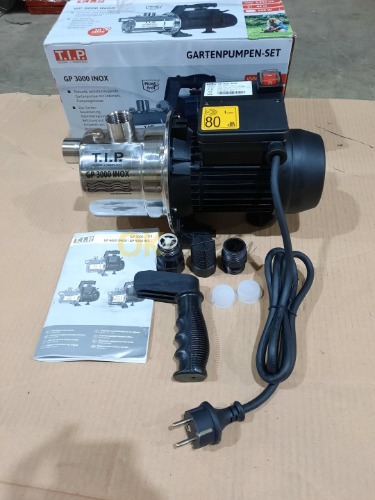Auction T.I.P. - Technische Industrie Produkte GP 3000 Inox zahradní čerpadlo 2950 l/h 42 m image