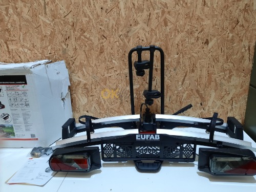 Auction Zadní nosič pro 2 jízdní kola E-kola skládací - 11584 EUFAB Finch AHK image