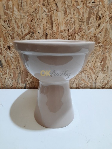 Auction LEYSSER stojící WC – hluboké splachování, béžová toaleta image