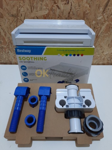 Auction Vodní fontána s LED osvětlením pro bazény BESTWAY 8 režimů image