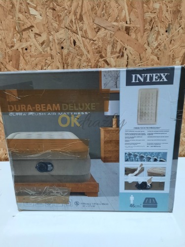 Auction Nafukovací postel Dura-Beam Deluxe Series Ultra Plush Twin 191 x 99 x 46 cm image