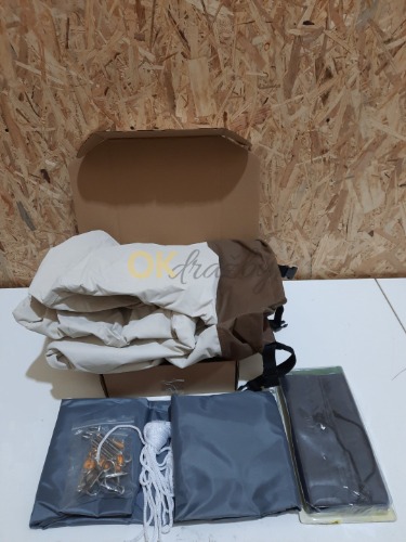 Auction Mix: plachta, obal na deštník a obal na venkovní nábytek nebo příslušenství  viz foto, viz foto. image