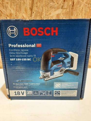 Auction Bosch Akumulátorová kmitací pila GST 18V-155 BC image