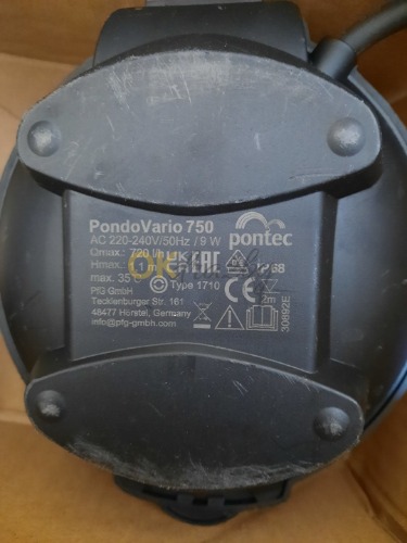 Auction Jezírkové čerpadlo Pontec PondoVario 750 image