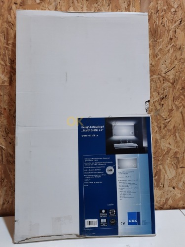 Auction DSK Silver Shine 2.0 Zrcadlo s LED osvětlením 120 × 70 cm image