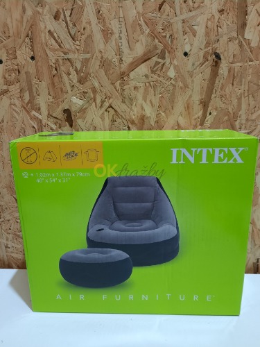 Auction Intex 68564NP Nafukovací křeslo ULTRA LOUNGE image