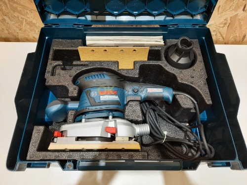 Auction Bosch Professional GSS 230 AVE 0601292801 vibrační bruska, kufřík, 300 W, 92 x 182 mm image