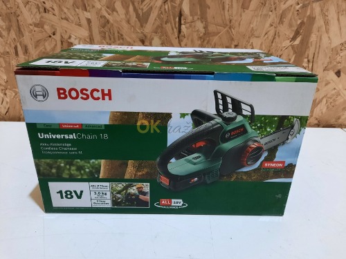 Auction Bosch Akumulátorová řetězová pila Universal Chain 18 image