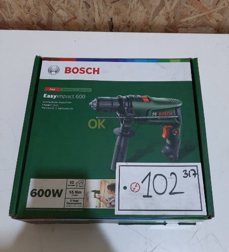 Auction Bosch Příklepová vrtačka EasyImpact 600 image
