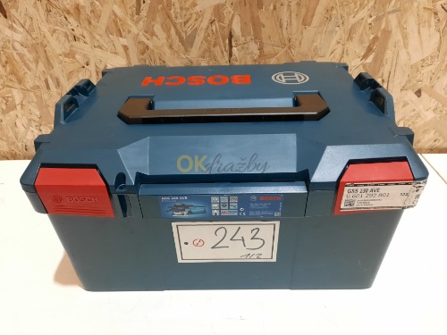 Auction Bosch Professional GSS 230 AVE 0601292801 vibrační bruska, kufřík, 300 W, 92 x 182 mm image