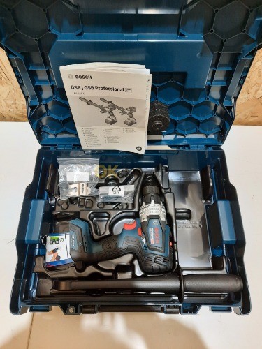 Auction Bosch Akumulátorový vrtací šroubovák GSR 18V-150 C image