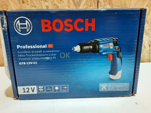 Auction Bosh Akumulátorový sádrokartonářský šroubovák GTB 12V-11 image
