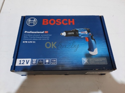 Auction Aku sádrokartonový šroubovák Bosch GTB 12V-11 image