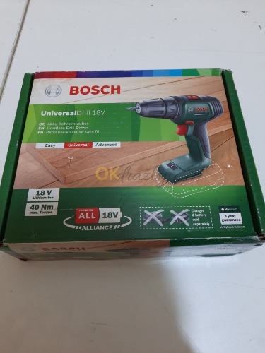 Auction Bosh Akumulátorový vrtací šroubovák UniversalDrill 18V image