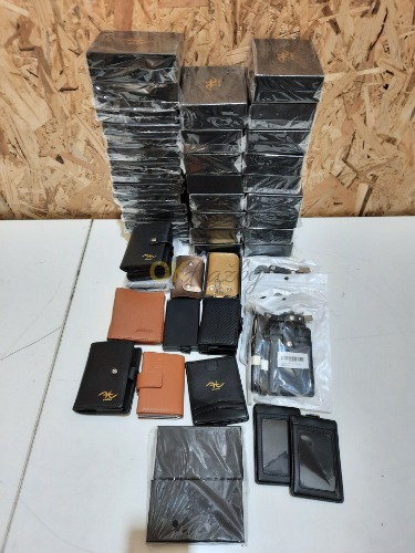 Auction Mix peněženek, pouzder na karty a dalšího, viz foto - 52 ks image