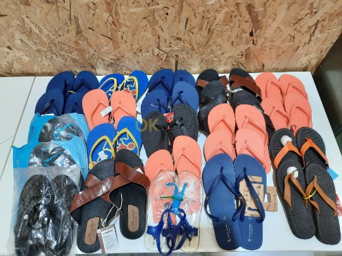 Auction Pánské a dámské žabky / šlapky, viz foto – 23 kusů image