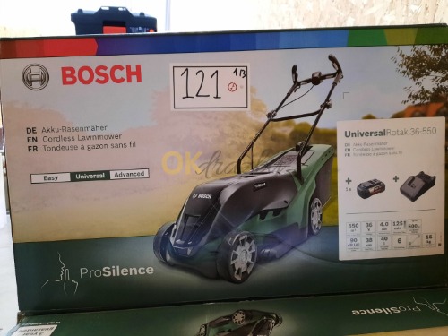Auction Bosch Akumulátorová rotační sekačka UniversalRotak 36-550 image