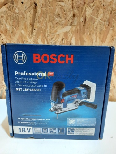 Auction Bosch Akumulátorová kmitací pila GST 18V-155 SC image